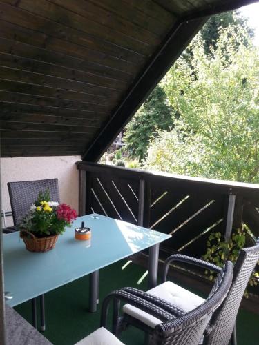 Balcony/terrace, "Heiterer Blick" in Annaberg-Buchholz