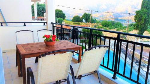 View, Petrochori ApartHotel in Kourites