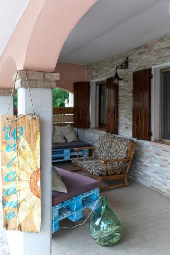 Erkély/terasz, B&B LELLA in Piove di Sacco