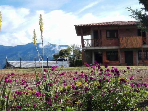 Viesnīcas āriene, Alojamiento Campestre Cabañas Mirador Ingrumá Riosucio Caldas (Alojamiento Campestre Cabanas Mirador Ingruma Riosucio Caldas) in Riosucio