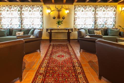 Shared lounge/TV area, Relais Ducale Spa & Pool in Pescocostanzo