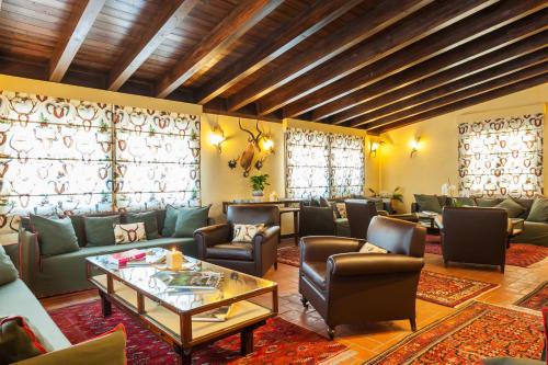 Koplietošanas atpūtas telpa ar TV, Relais Ducale Spa & Pool in Pescocostanzo