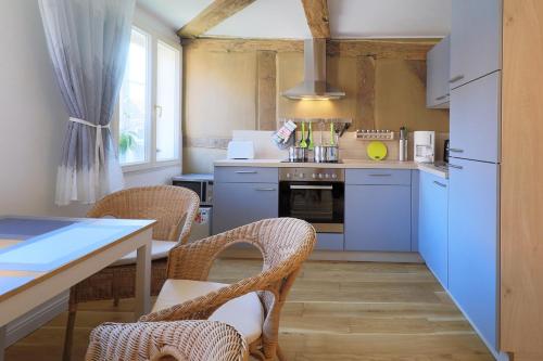 廚房, Alte Schmiede Bleckede in 布萊克德