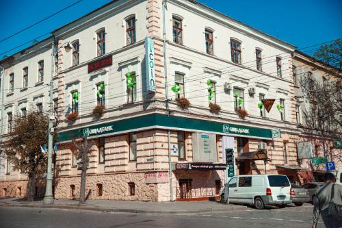 Hotellet från utsidan, Coin Apartments & Poshtel in Chernivtsi