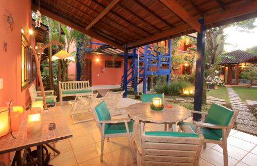 Balcony/terrace, Pousada do Rosa Camburi in Sao Sebastiao (Sao Paulo)