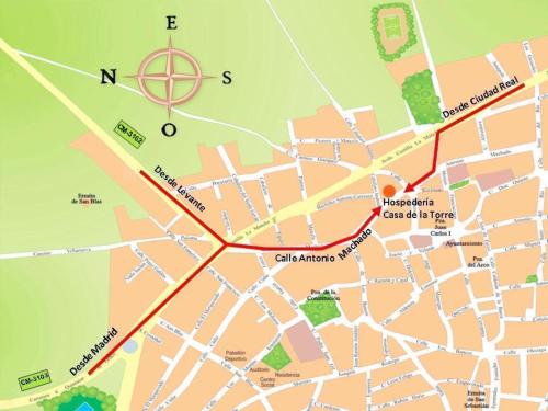  Hospederia Casa de La Torre in 45820 El Toboso