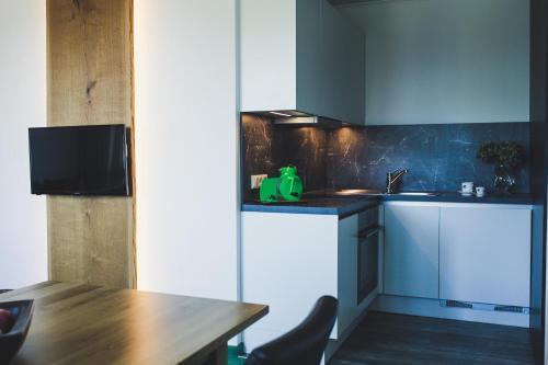 Küche, Appartement Sport Girbl in Strobl