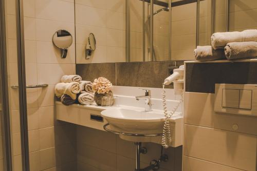 Fürdőszoba, Appartement Sport Girbl in Strobl