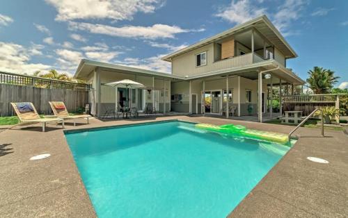 A szálláshely kívülről, Hale paradise in Hawaiian Paradise Park