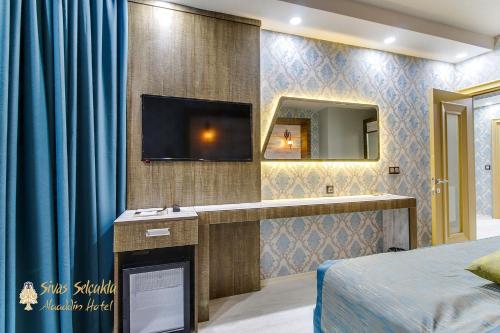 Sivas Keykavus Hotel Sivas Selçuklu Alaaddin Hotel is a popular choice amongst travelers in Sivas, whether exploring or just passing through. The property has everything you need for a comfortable stay. Take advantage of