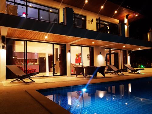 Huge Seaview Pool - Mountain House 4 bedrooms, Koh Lanta