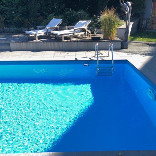 Úszómedence, Gerda Wellness Apartment in Grinzens