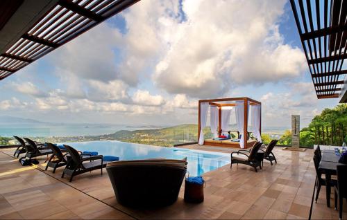 9 Bedroom Sea Blue View Villa - 5 Star with Staff SDV080A-By Samui Dream Villas - 수영장