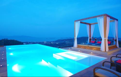 9 Bedroom Sea Blue View Villa - 5 Star with Staff SDV080A-By Samui Dream Villas เกาะสมุย