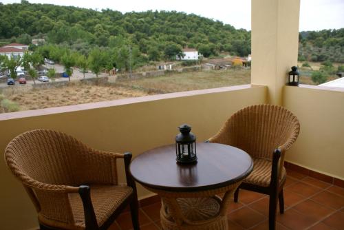 Erkély/terasz, Hotel Sierra Luz in Cortegana