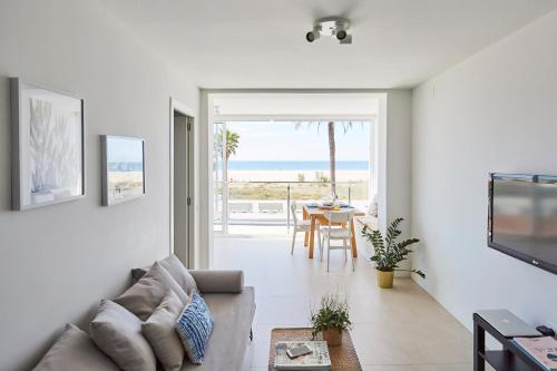  Sunny Beachfront Escape in Castelldefels