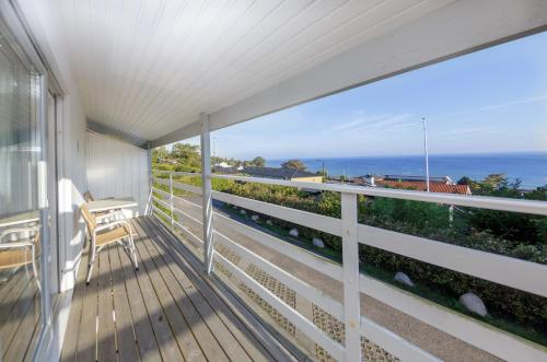 ระเบียง/ชานเรือน, Hotel Friheden in ซันด์คาส