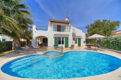 Cala'N Blanes Villa Sleeps 9 Pool Air Con WiFi gîte à louer Cala'n Forcat