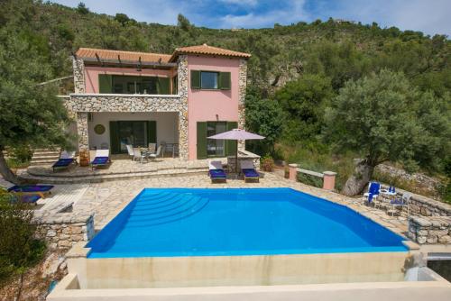  Syvota Villa Sleeps 6 Pool Air Con WiFi in Syvota