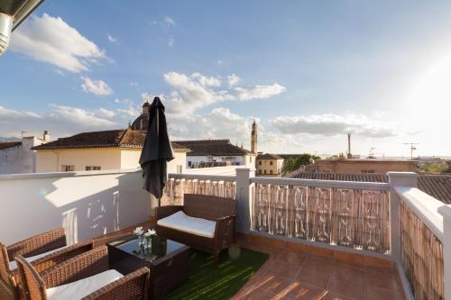 Fantastico atico con terraza y vistas en el centro
