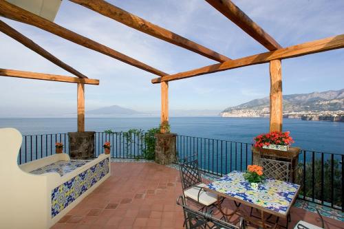 balkon/terras, Hotel La Tonnarella in Sorrento