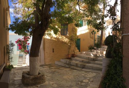 Traditional Medieval Stone house in "Ano Syros"