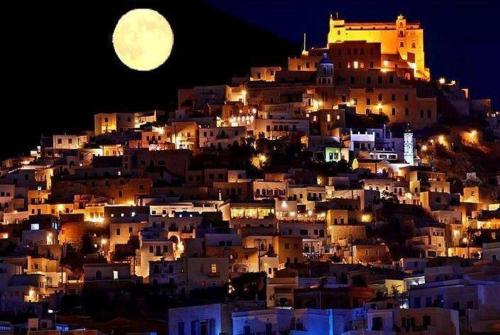 Traditional Medieval Stone house in "Ano Syros"