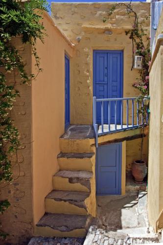 Traditional Medieval Stone house in "Ano Syros"