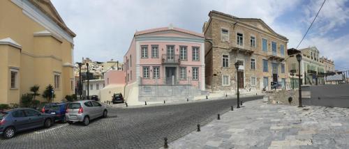 Traditional Medieval Stone house in "Ano Syros"