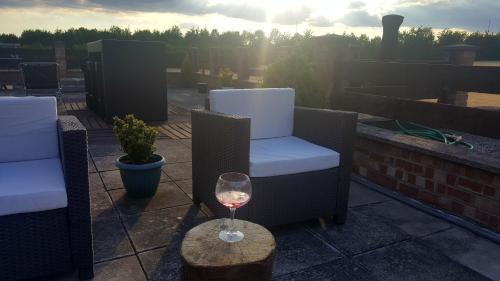 balkong/terrass, Chatterley House in Cossall