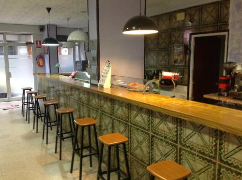 Bar/lounge, Hostel Alhambra in Girona