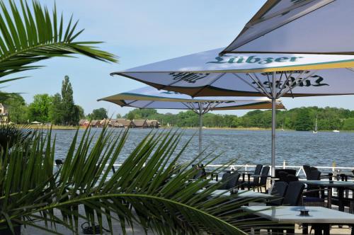 Erkély/terasz, Hotel Muritzterrasse in Robel/Muritz