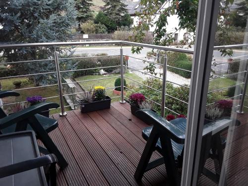 Balkons/terase, Haus Jahn in Rohrbach (Thuringia)