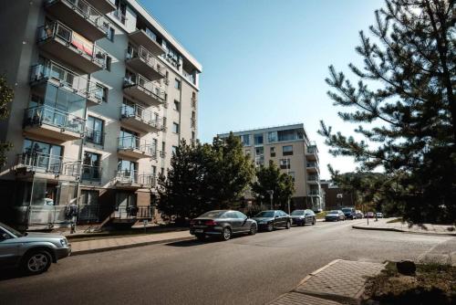 A szálláshely kívülről, New apartament very close to the city centre in Zirmunai eldership