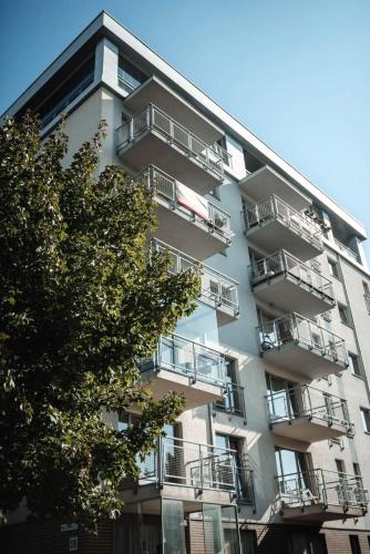 A szálláshely kívülről, New apartament very close to the city centre in Zirmunai eldership