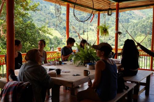 ayahuasca hostal in jardin colombia