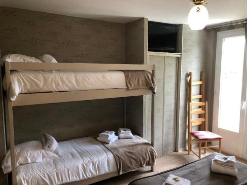 Chambre, familiale, vue sur le jardin