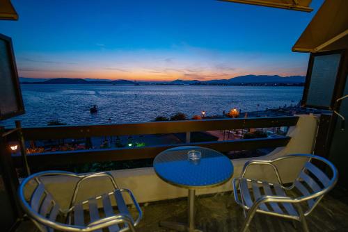 Balcony/terrace, Hotel Avra in Preveza