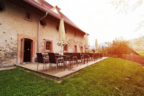餐廳, hotel rainhof scheune & naturpark restaurant (Kirchzarten) in 基爾希察爾滕