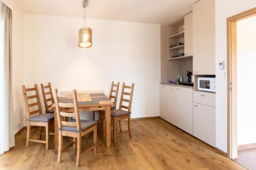 virtuve, Apartmány Tlustý svišť (Apartmany Tlusty svist) in Václavov u Bruntálu