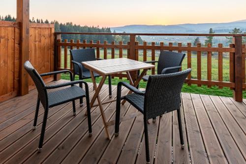Balkons/terase, Apartmány Tlustý svišť (Apartmany Tlusty svist) in Václavov u Bruntálu