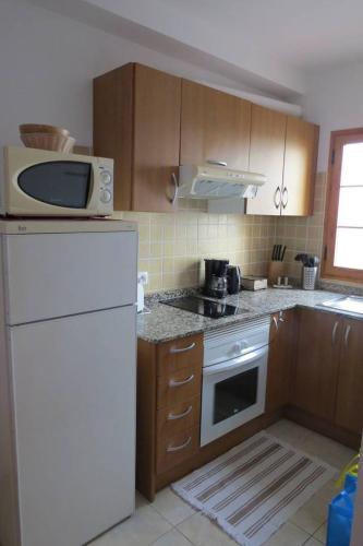 ห้องครัว, La Lajita Ocean View in ตาราคาเรโค