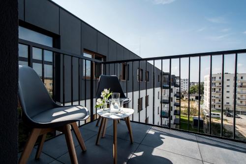 Apartament Targi z garazem i siłownia