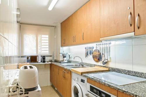 Konyha, Apartamento "El Lilà 2" - Parking incluido (Apartamento "El Lila 2" - Parking incluido) in La Creueta