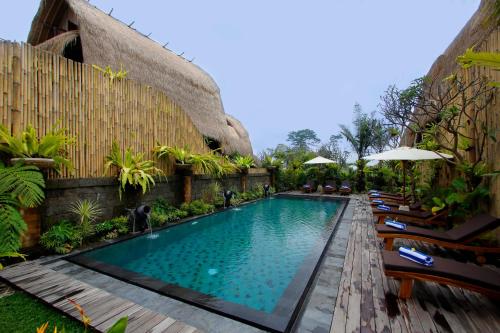Svømmebasseng, De Klumpu Bali Eco Tradi Stay in Bangli