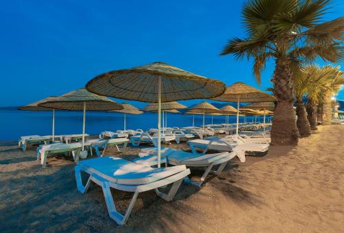 plaža, The Beachfront Hotel Adult Only 16 Plus in Marmaris