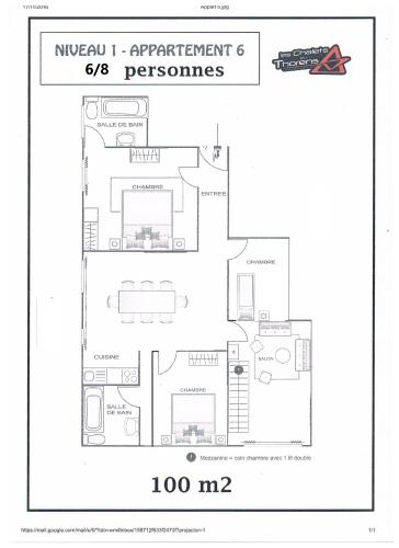 Three Bedroom Apartment (4-8 Adults)