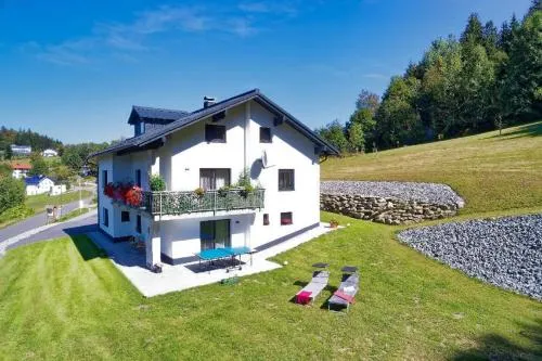 Panoramablick in Mauth, Deutschland
