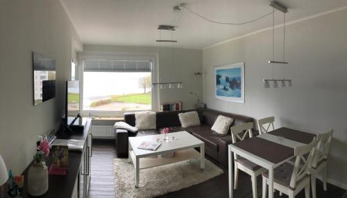 Meerblickappartement mit Ladesäule in Glücksburg, Deutschland