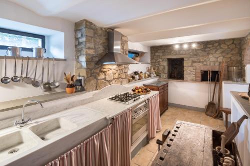 Kjøkken, La Taverna Fra Le Colline in San Firenze